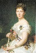 unknow artist, Portrait of Infanta Isabella of Bourbon and Bourbon